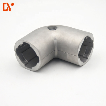 Third generation aluminum alloy lean pipe joint oxidation sandblasting pipe connector